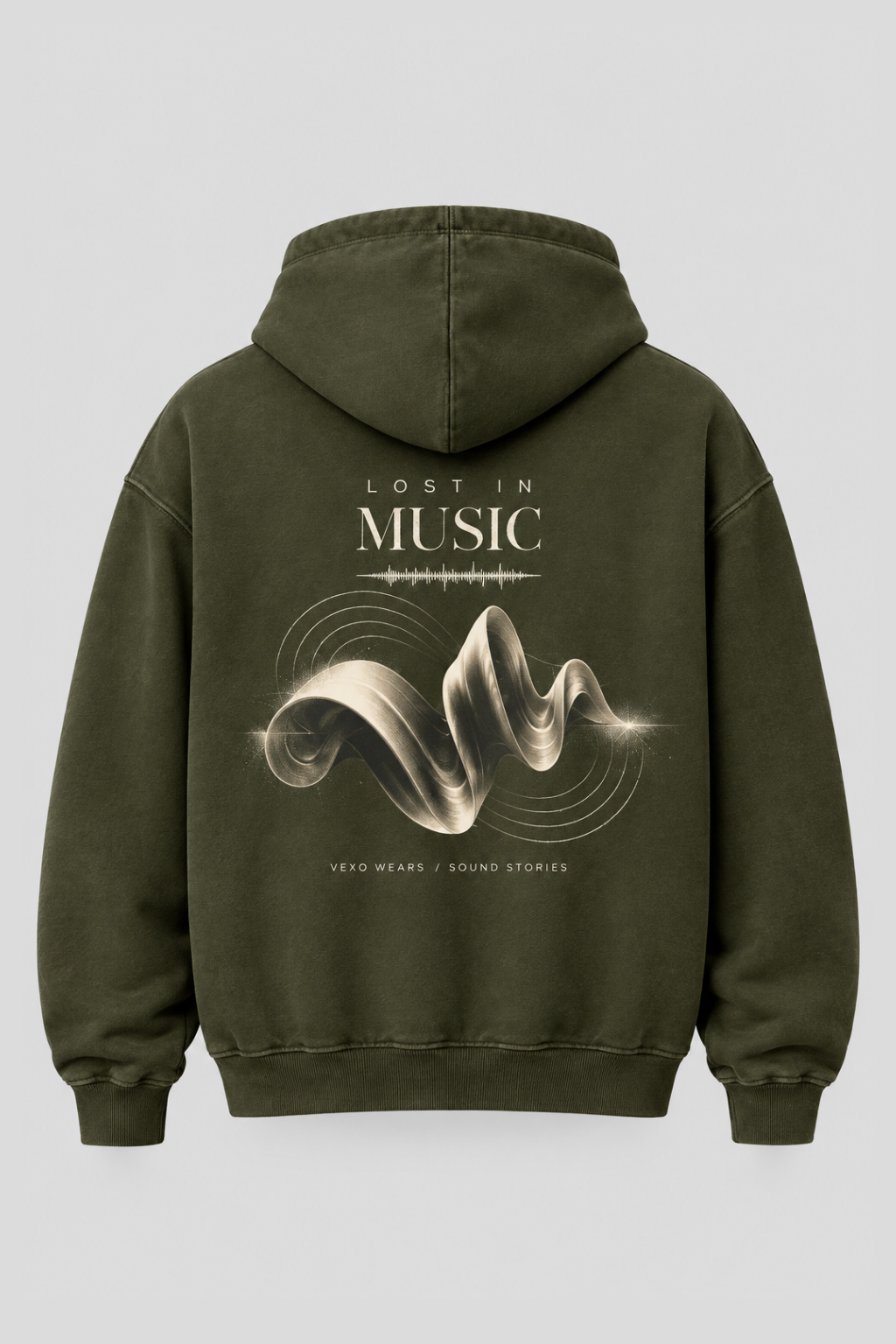 Lost In Music – Vexo Wears Hoodie