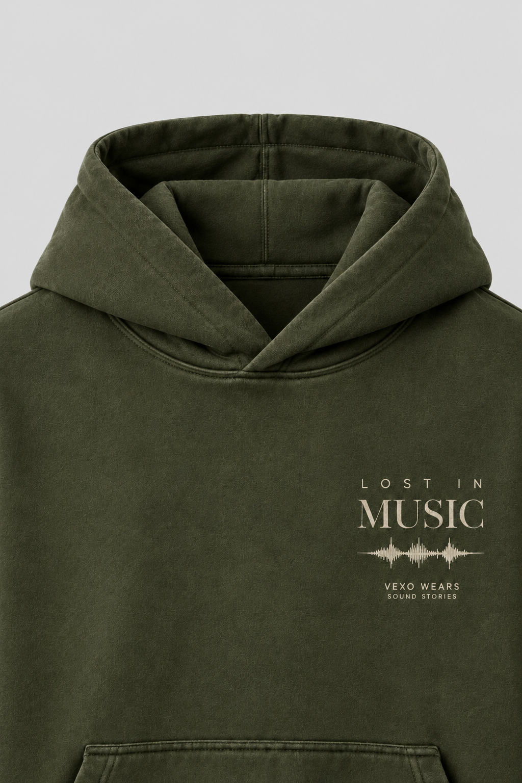 Lost In Music – Vexo Wears Hoodie