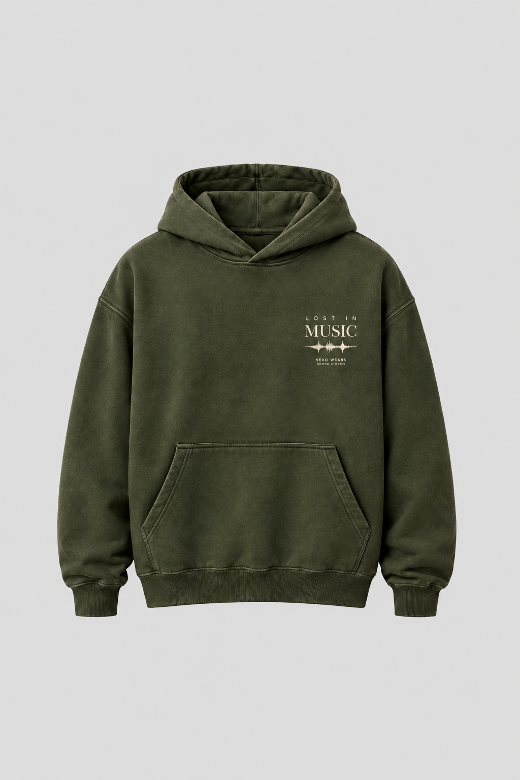 Lost In Music – Vexo Wears Hoodie
